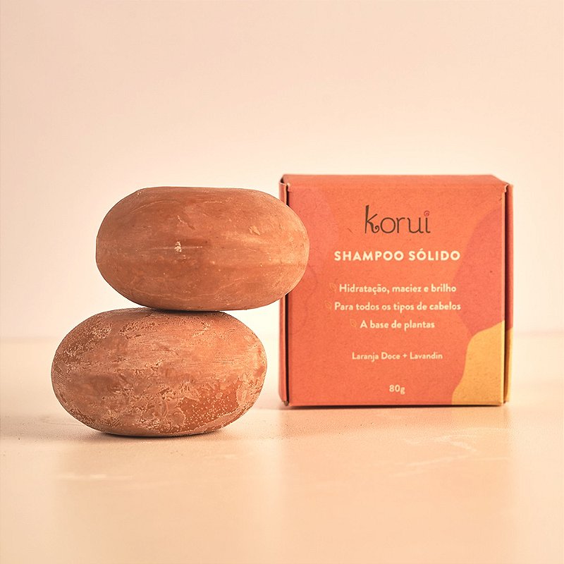 Kit sabonete + shampoo + condicionador sólido em barra