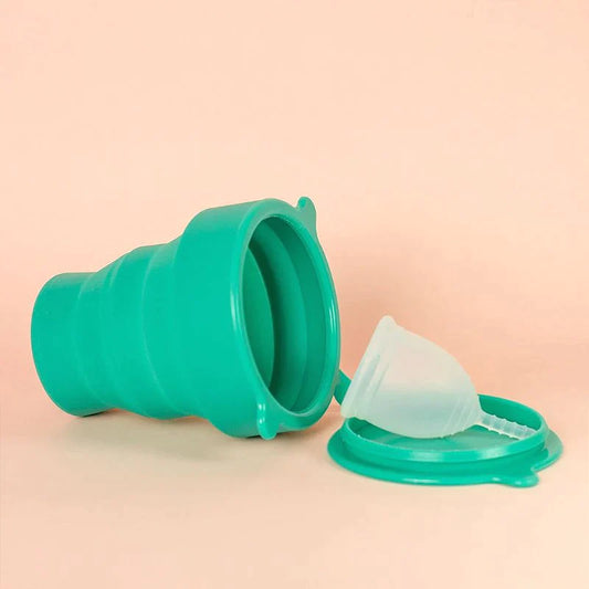 Kit Copo Esterilizador + Coletor Menstrual