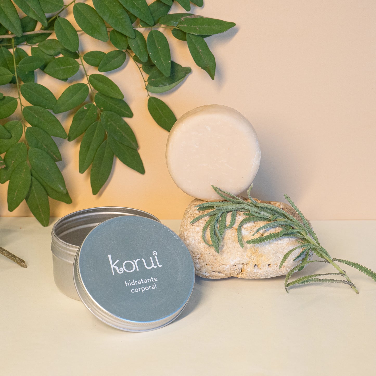 Latinha para hidratante corporal sólido em barra