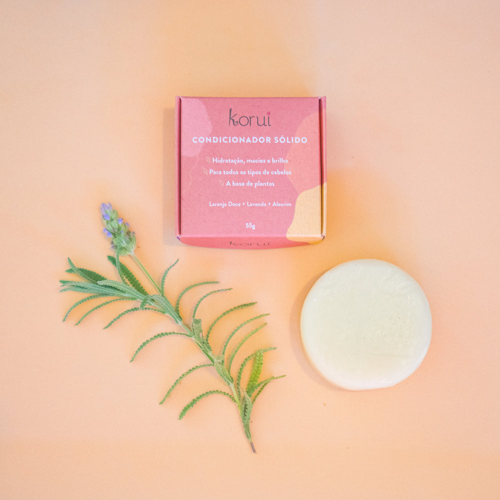 Kit 2 shampoos sólidos em barra + condicionador
