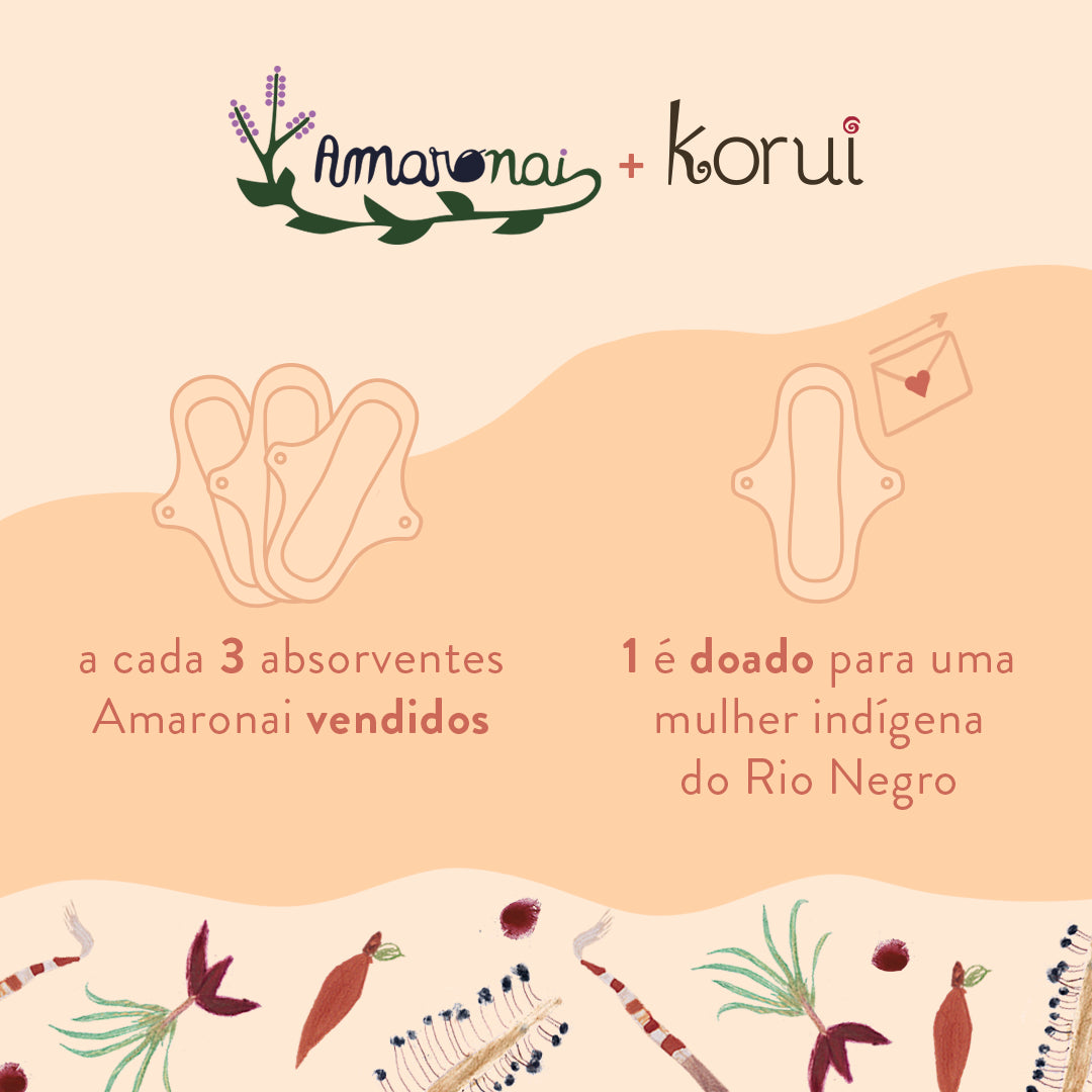 Absorvente Amaronai + Korui