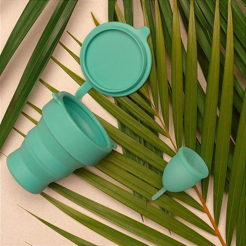 Kit Copo Esterilizador + Coletor Menstrual