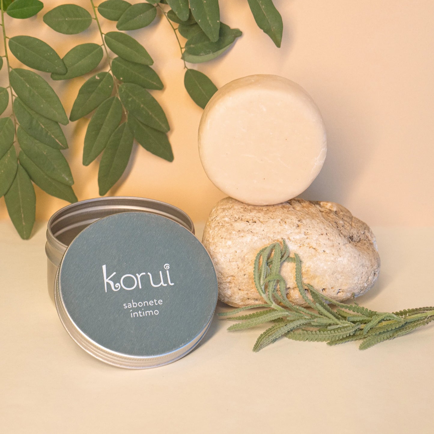 Kit Sabonete Íntimo Sólido + Latinha Korui
