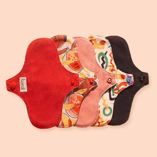 Kit 5 Protetores Diários de Calcinha - com abas