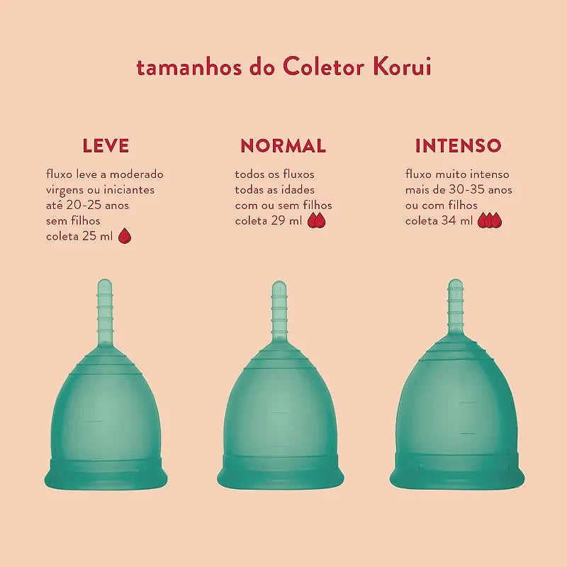 Coletor Menstrual Korui - Pôr do Sol Korui