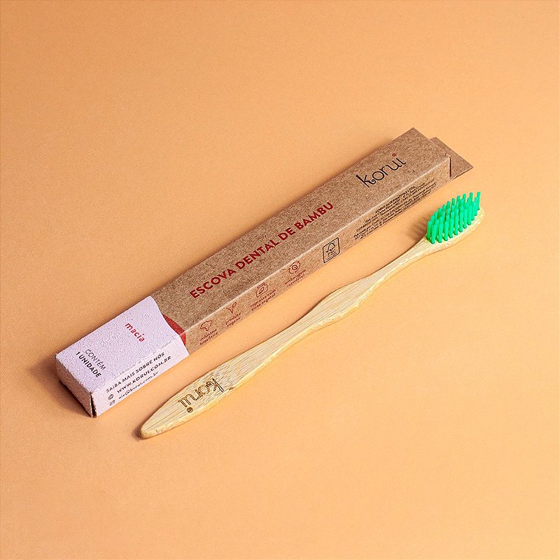 Escova de Dente de Bambu