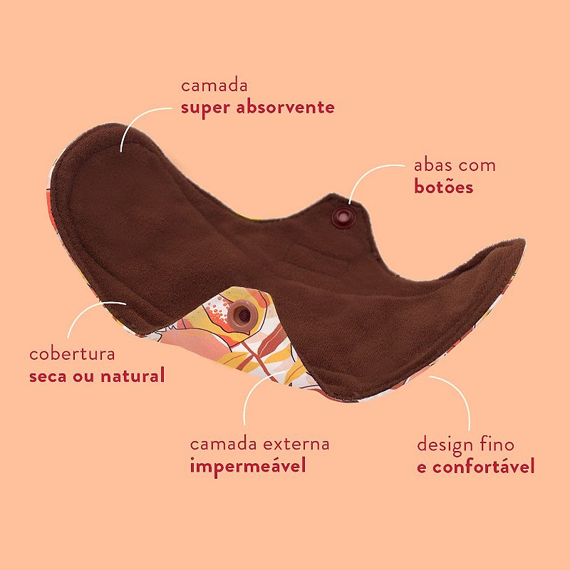 Absorvente Mini Korui - Jardim