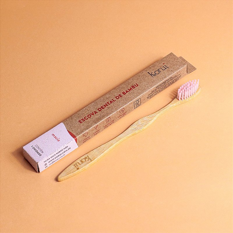 Escova de Dente de Bambu