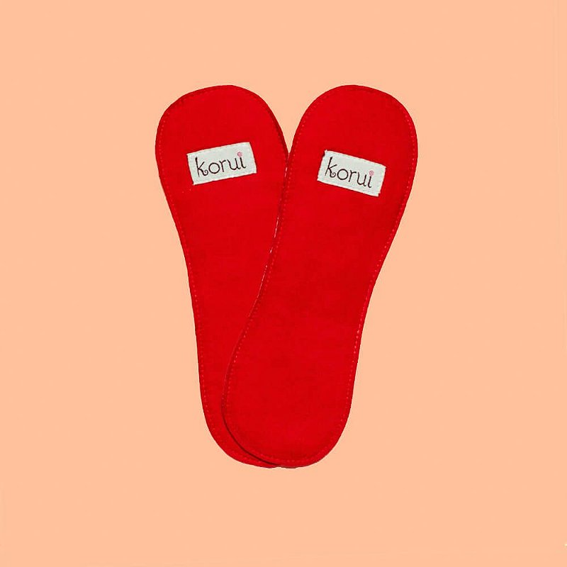 Protetor de Calcinha sem abas Korui - Fogo (2 unidades)