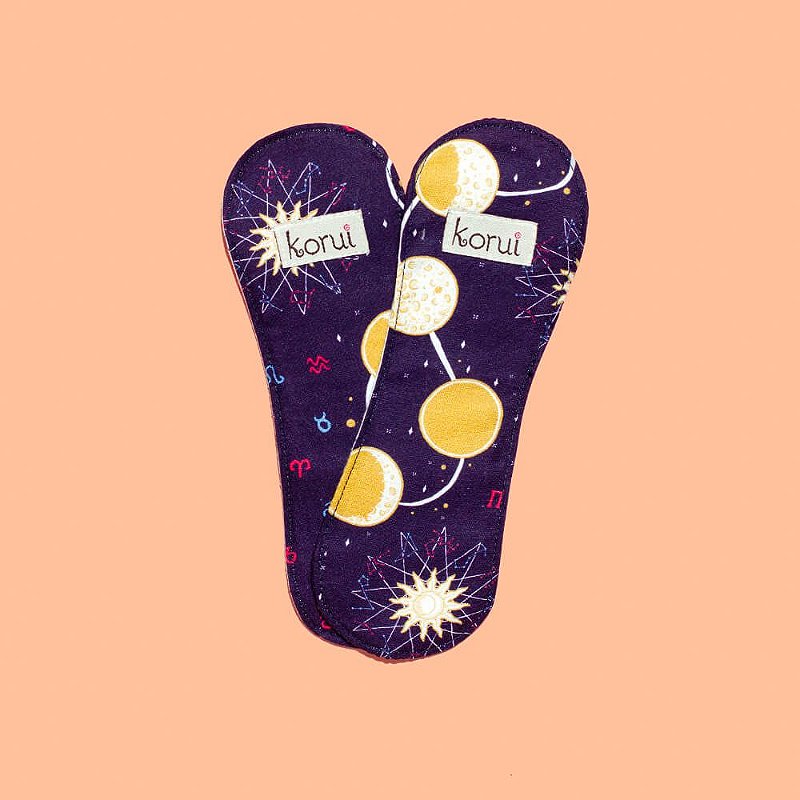 Protetor de Calcinha sem abas Korui - Astral (2 unidades)