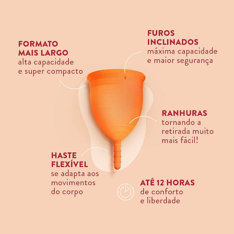 Coletor Menstrual - Floresta