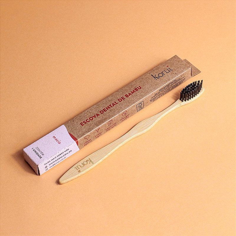 Escova de Dente de Bambu