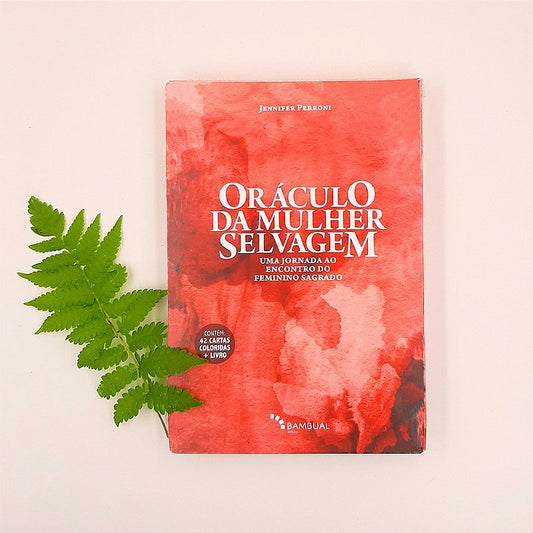 Livro Oráculo da Mulher Selvagem (cartas e livro)
