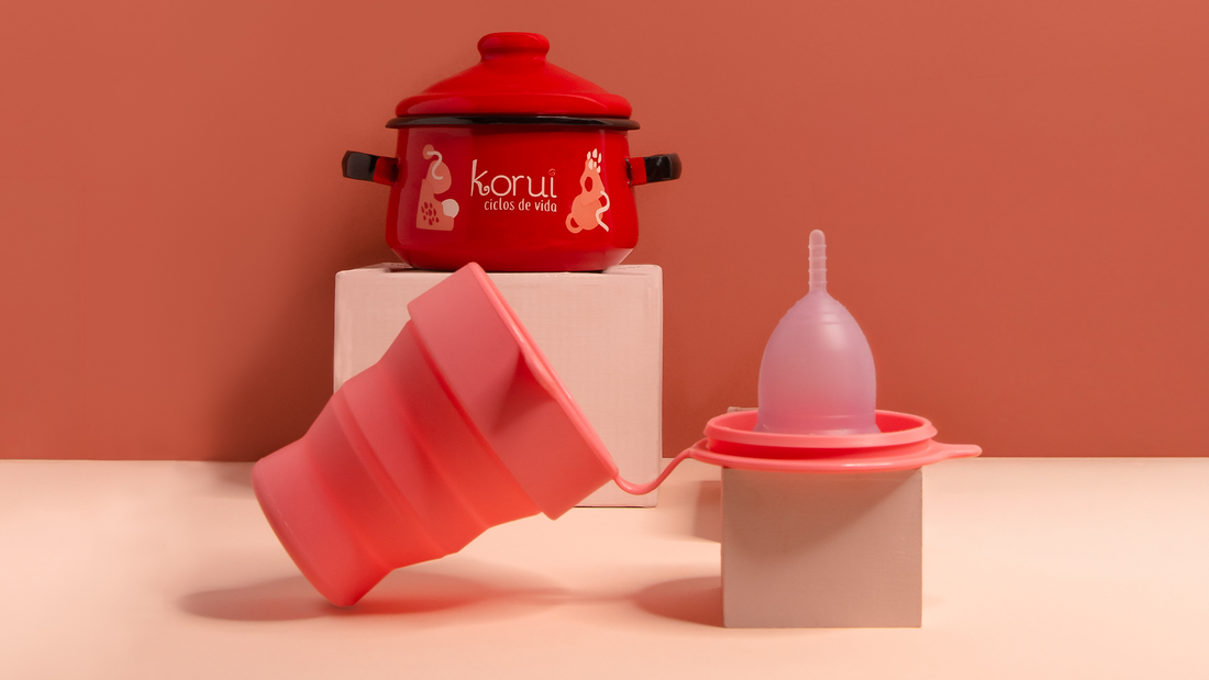 Copo esterilizador ou panelinha: qual é a melhor opção para higienizar o coletor menstrual? Korui
