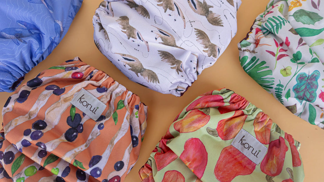 A evolução das Fraldas Reutilizáveis: de Calça Enxuta às fraldas de tecido 😍 Korui