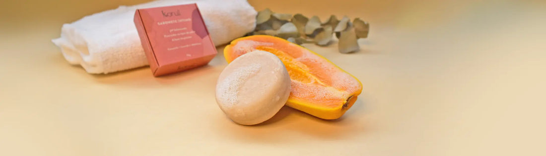 sabonete íntimo em barra natural korui 