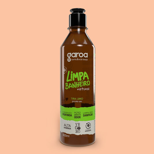 Limpa Banheiro NATURAL GAROA - Capim Limao - 600 ml