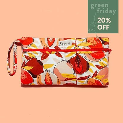 Bolsa Necessaire Impermeável Korui - Romã Korui