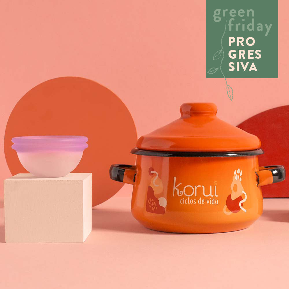 Kit Panelinha + Disco Menstrual Korui Korui