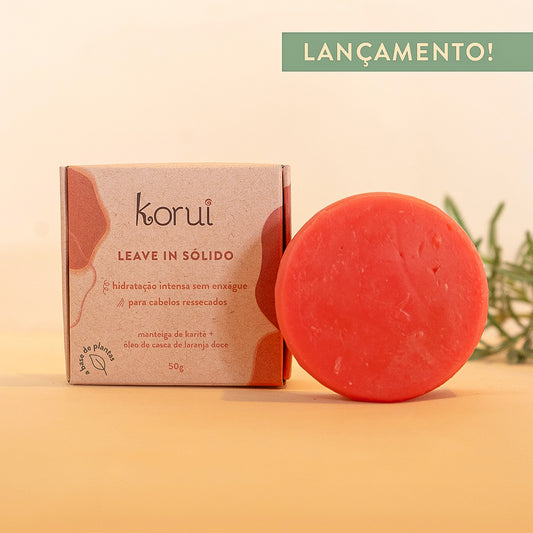 Leave in Modelador Natural Sem Enxágue Sólido em Barra