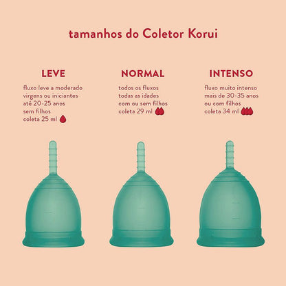 Coletor Menstrual Korui - Flor de Cerejeira