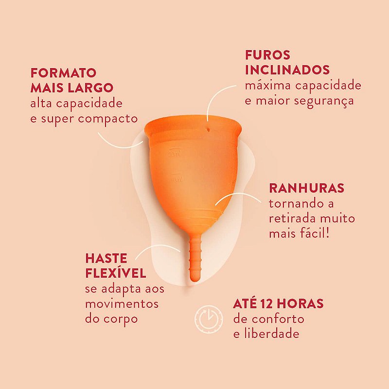 Coletor Menstrual Amazônia Korui - Normal - Blend Essencial