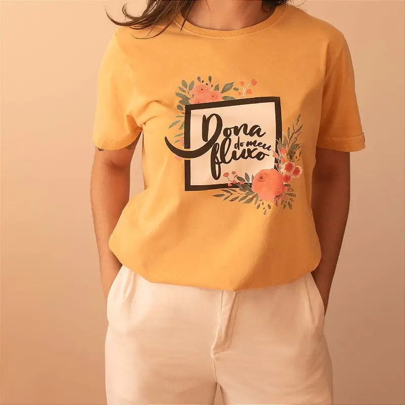 Camiseta Dona do Meu Fluxo (100% do lucro revertido) - Korui